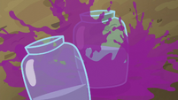 Grape juice splashing into jars S5E17