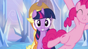 First Fluttershy, now Pinkie? Twilight's cutie mark can't seem to make up its mind!