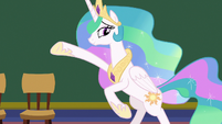 Princess Celestia making a nondescript pose S8E7