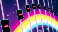 Rainbow Rocks opening sequence dancing equalizers EG2