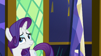 Rarity rolling her eyes at Sludge S8E24