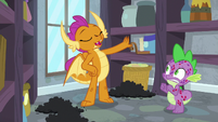 Smolder "leave and strike out on your own" S8E11