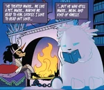 Sombra being read to FF issue 4.png (178 KB) Crystal bard in Friends Forever Issue #4