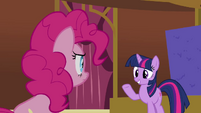 Twilight 'Pinkie, you can look away now' S3E3