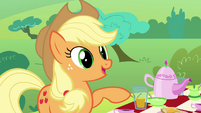 Applejack "Pinkie Pie told us you have a pet" S4E18