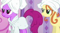 Berryshine and Earth mare waiting impatiently S6E10