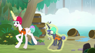 Celestia drags Luna to the next activity S9E13