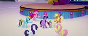 Main five sing in support of Twilight MLPTM