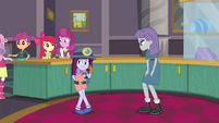 Maud Squad girl acting embarrassed and shy EGDS1