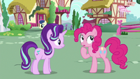 Pinkie Changeling doesn't know Starlight's name S6E25
