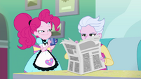 Pinkie Pie holding another cup of coffee EGDS39