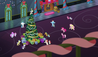 Ponies finish singing Hearth's Warming Eve Is Here Once Again S6E8