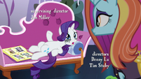 Rarity "not to put too fine a point on it" S7E6