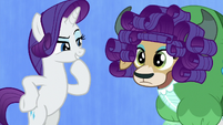 Rarity thinking of what to do next S9E7