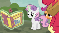 Sweetie Belle unsure why the plan didn't work S7E8