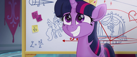 Twilight Sparkle grinning sheepishly MLPTM