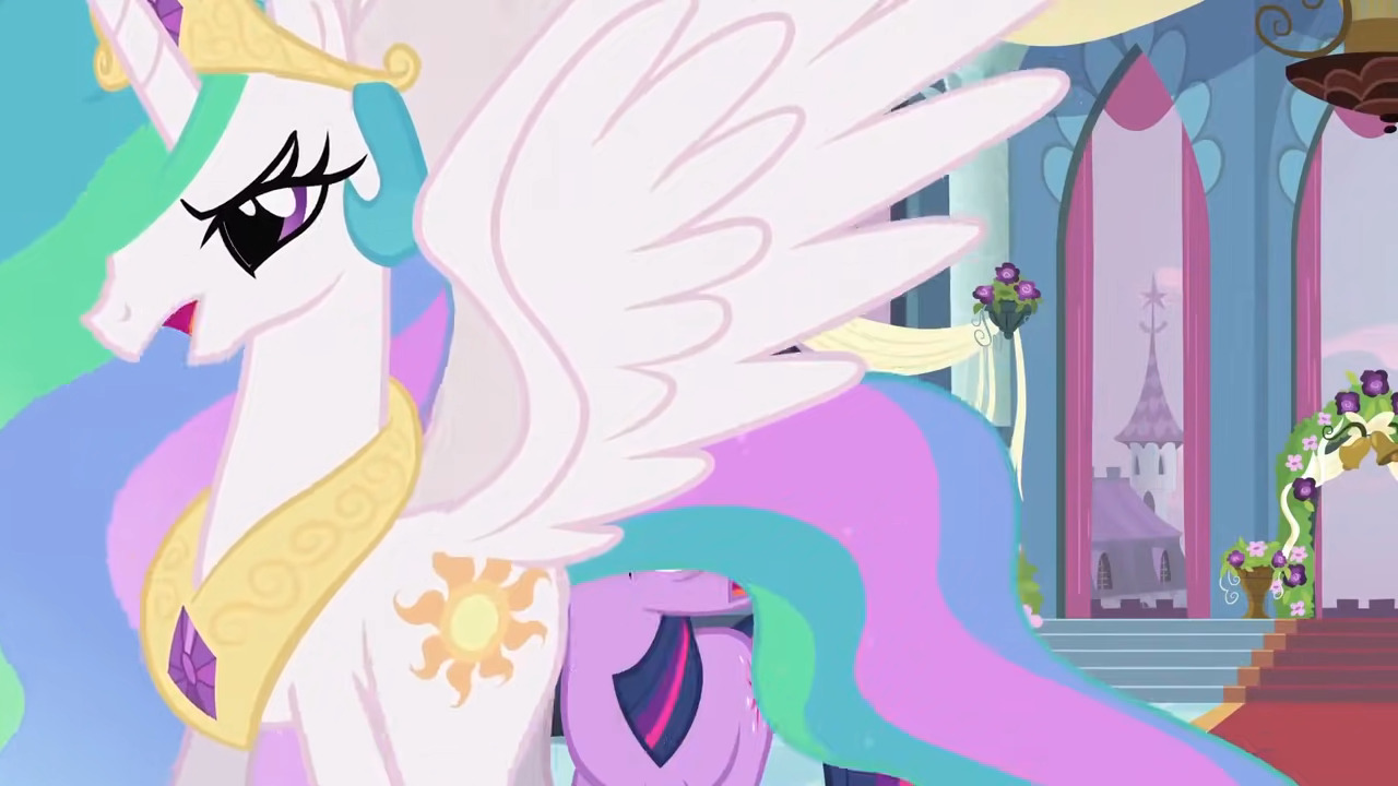 princess celestia angry