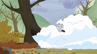 Earth pony covered by snow S5E5