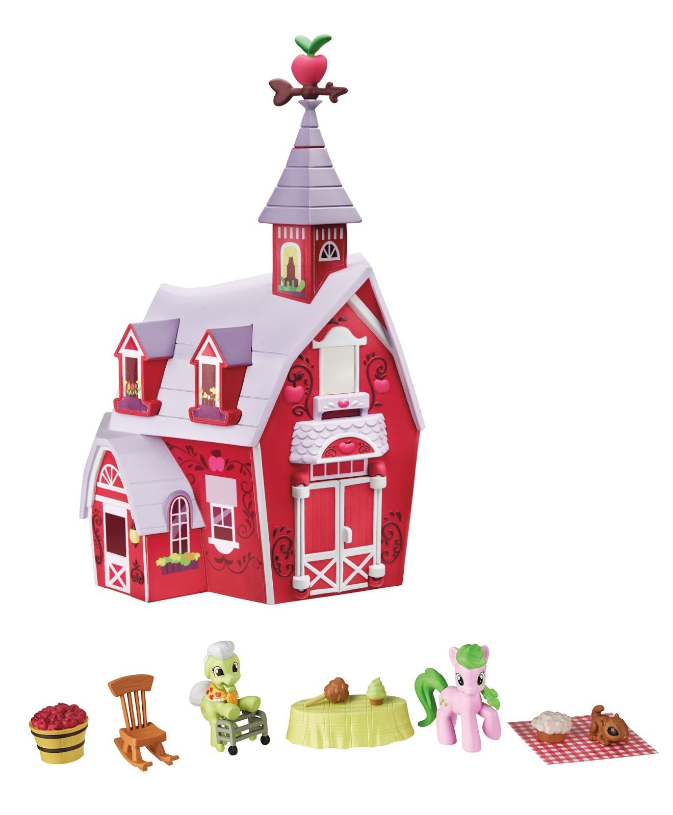 My little pony applejack's sweet apple barn playset cheap