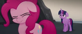 Pinkie Pie choking back tears MLPTM