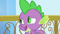Spike "really regal and important" S4E25