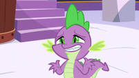 Spike even more nervous "great?" S5E3