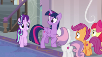 Starlight joins Twilight and the Crusaders S8E12