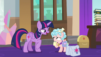 Twilight isn't mad at Cozy Glow S8E25