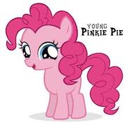 Young pinkie pie