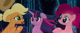 "Pinkie, we just don't have time--"