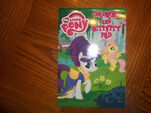 My Little Pony Coloring and Activity Pad with Rarity and Fluttershy on the cover.