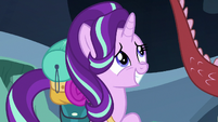 Starlight Glimmer with embarrassed pride S6E26