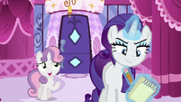 Sweetie Belle suggesting a traditional cart S6E14