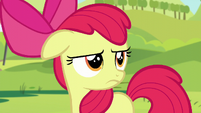 Apple Bloom looking very annoyed S5E17