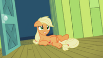 Applejack knocked to floor S2E6