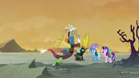 Discord tripping over a rock S6E25