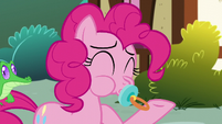 Pinkie shrugs with one hoof S5E19