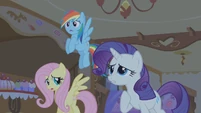 Rarity "she went outside!" S1E09