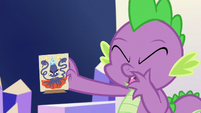 Spike laughing to himself S6E17