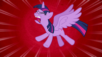 Twilight Sparkle screaming in frustration S8E7