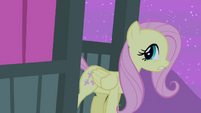 Fluttershy about to leave S4E14