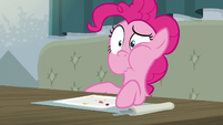 Pinkie Pie looking repulsed S6E12