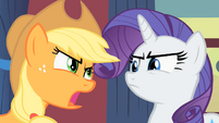 Rarity and Applejack S1E21