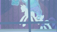 Rarity removing Princess Dresses from the racks S5E14