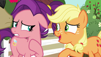 Young Applejack "but you should leave" S6E23