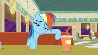 Rainbow Dash with a proud smirk S6E9