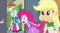 Rainbow and Pinkie in shock and awe EG3