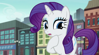 Rarity thinks about it S6E3