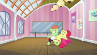 Apple Bloom dancing passionately S6E4