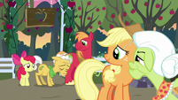 Grand Pear hanging his head in shame S7E13